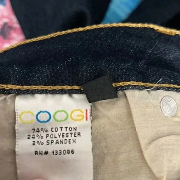 COOGI NWT size 7/8 gothic jeans - Picture 4 of 5